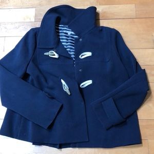 gap blue pea coat